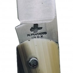 Couteau Fraraccio Sfilato imitation corne plein manche 18 cm