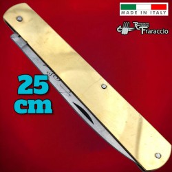 Couteau italie Fraraccio Sfilato laiton 25 cm