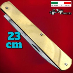 Couteau italie Fraraccio Sfilato laiton 23 cm