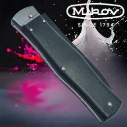 Couteau Mikov Predator ABS noir lame noire