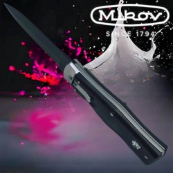 Couteau Mikov Predator ABS noir lame noire