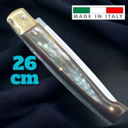 Couteau italien Pattada 26 cm corne polie par Fraraccio