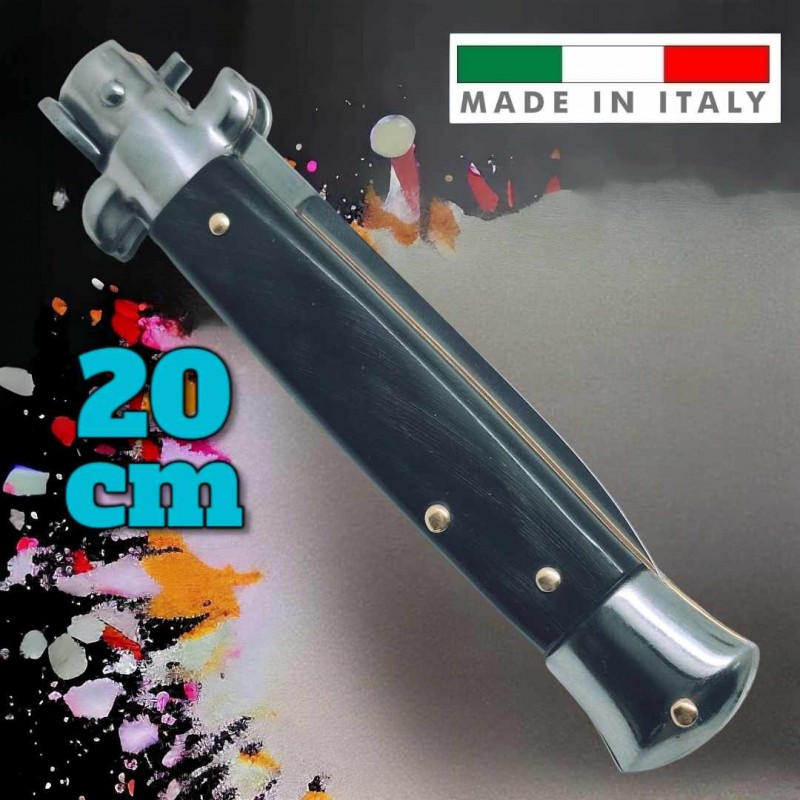 Couteau automatique italien cran d’arrêt corne 20cm