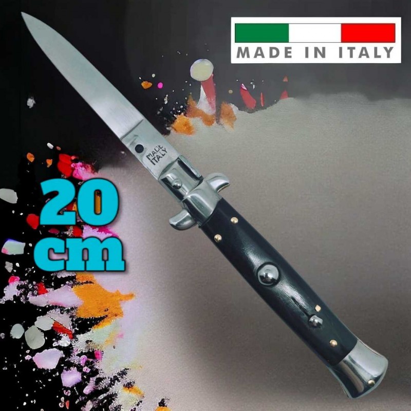 Couteau automatique italien cran d’arrêt corne 20cm