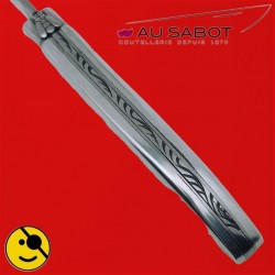 Couteau Laguiole Au Sabot aluminium poli