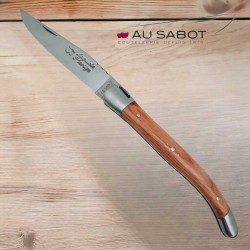 Couteau Laguiole Au Sabot  mitres inox bois de rose