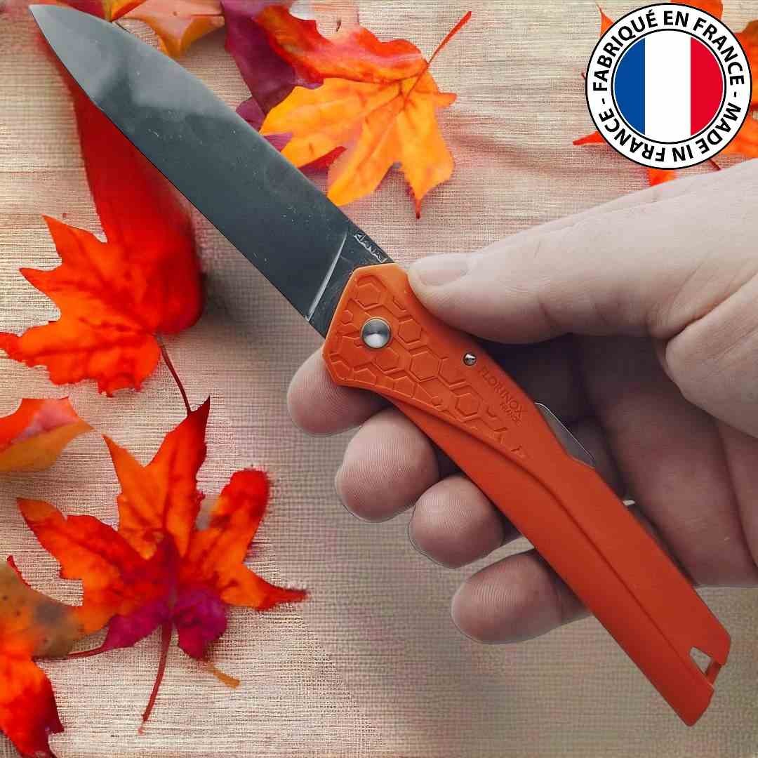 Couteau Kiana origine Florinox France orange 20cm