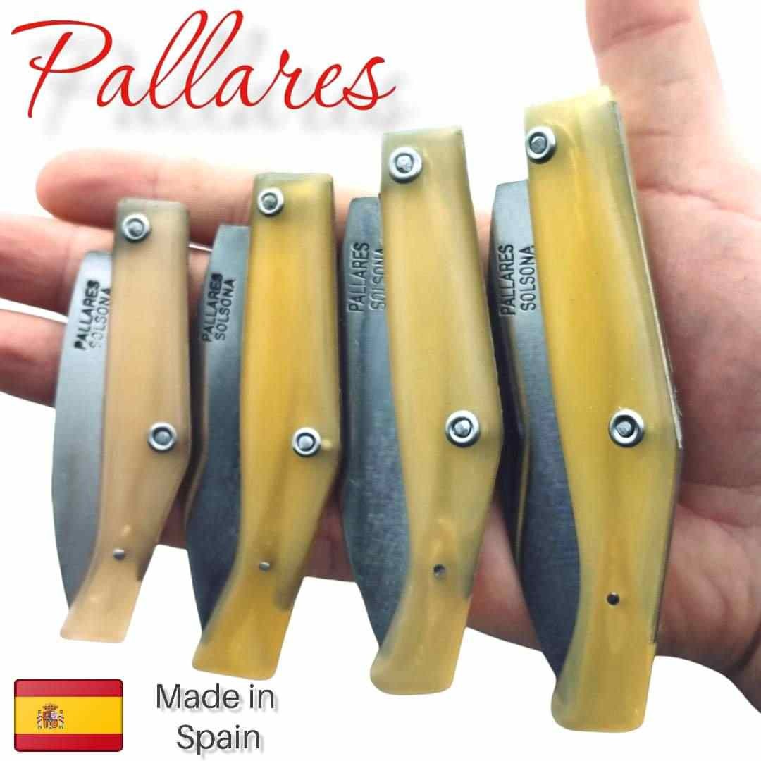 Couteau Pallares berger Pyrénées commun 00 . 16 cm inox ou carbone