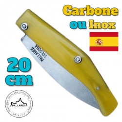 Couteau pliant Pallares berger Pyrénées commun n 1 . 20 cm inox ou carbone