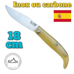 Couteau pliant Pallares Ripolles navaja 0 . 18 cm inox ou carbone