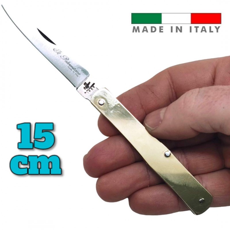 Couteau Fraraccio Sfilato Palermo laiton 15 cm