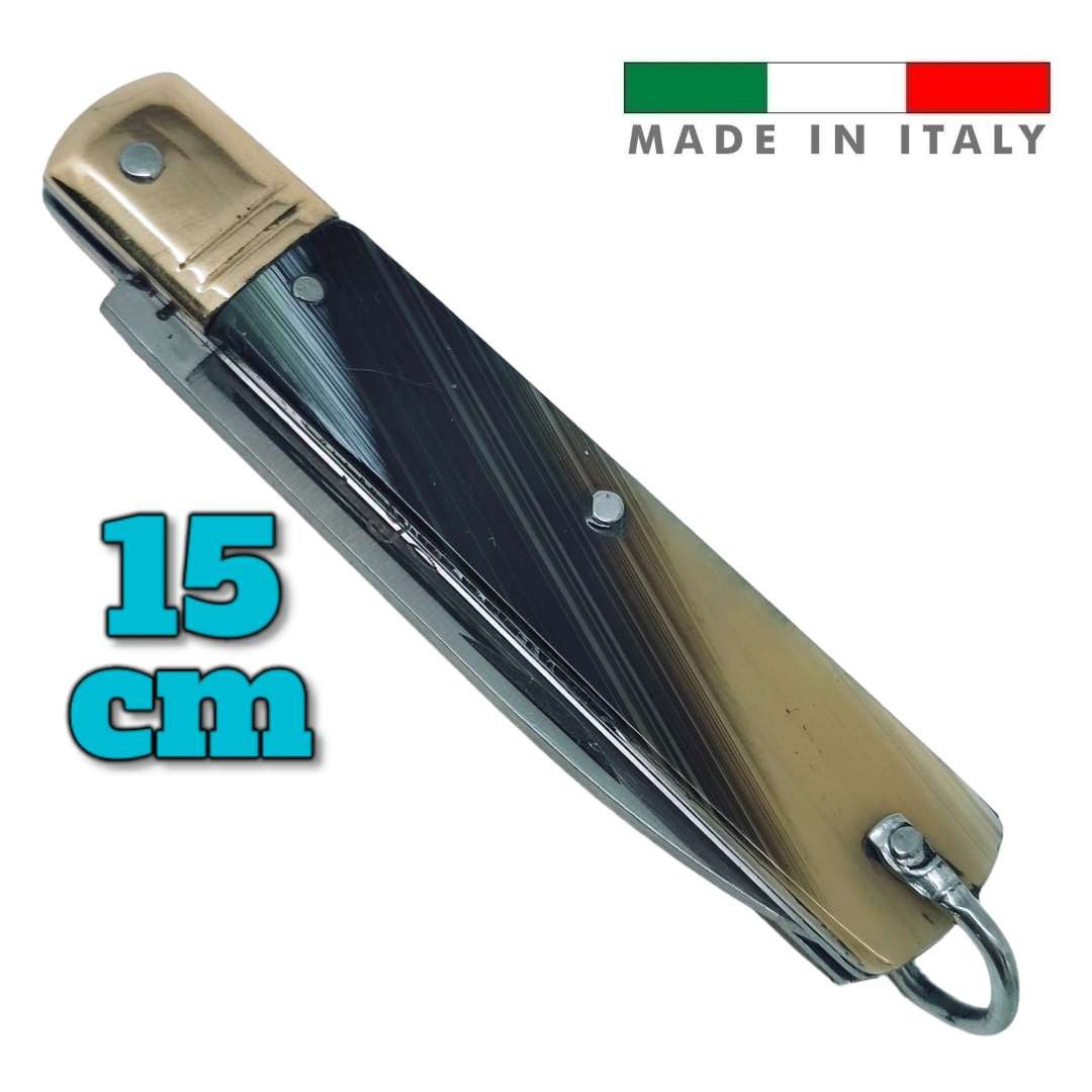 Couteau Fraraccio PCF Sfilato Italie imitation corne mitre 15 cm