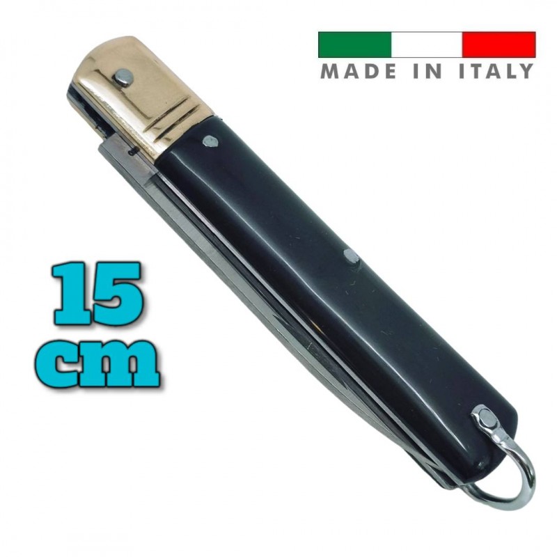 Couteau Fraraccio PCF Sfilato Italie ABS noir mitre 15 cm