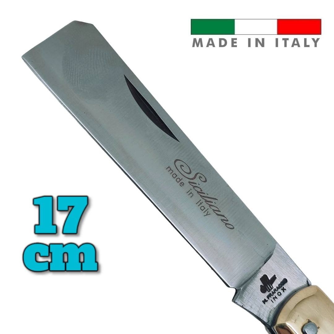 Couteau Fraraccio PCF mozzetta imitation corne mitre 17 cm