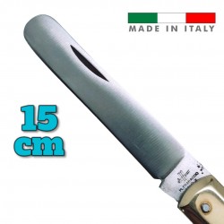 Couteau Fraraccio PCF Sfilato pointe ronde Italie ABS noir mitre 15 cm