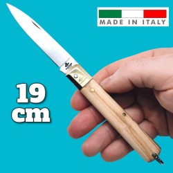 Couteau italie coltelli Fraraccio PCF Sfilato olivier mitre laiton 19 cm