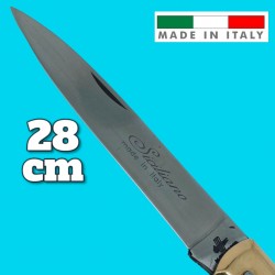 Couteau coltelli Fraraccio Sfilato XXL géant laiton 28 cm