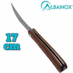 Couteau serpette Albainox bois 17cm