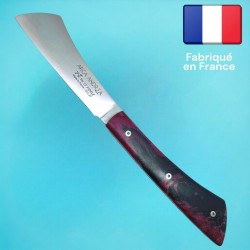 Couteau  Arca Andrea par Le Fidèle loupe frene stabilisé 2 couleurs