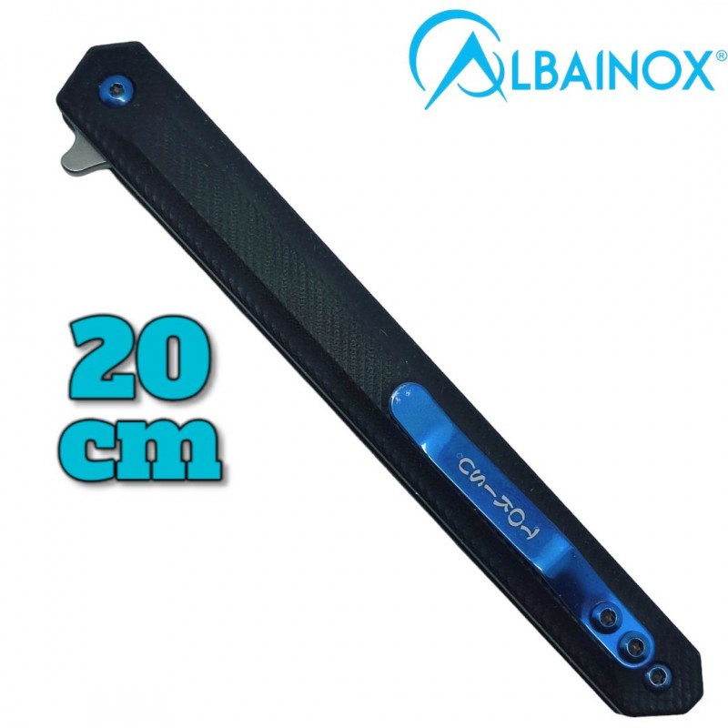 Couteau Albainox Tokisu g10 fibre de carbone 20cm
