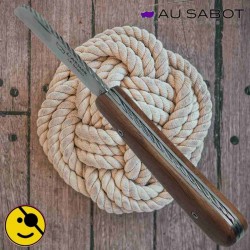 Couteau pliant l'Armor London Au Sabot guillochage cordage teck