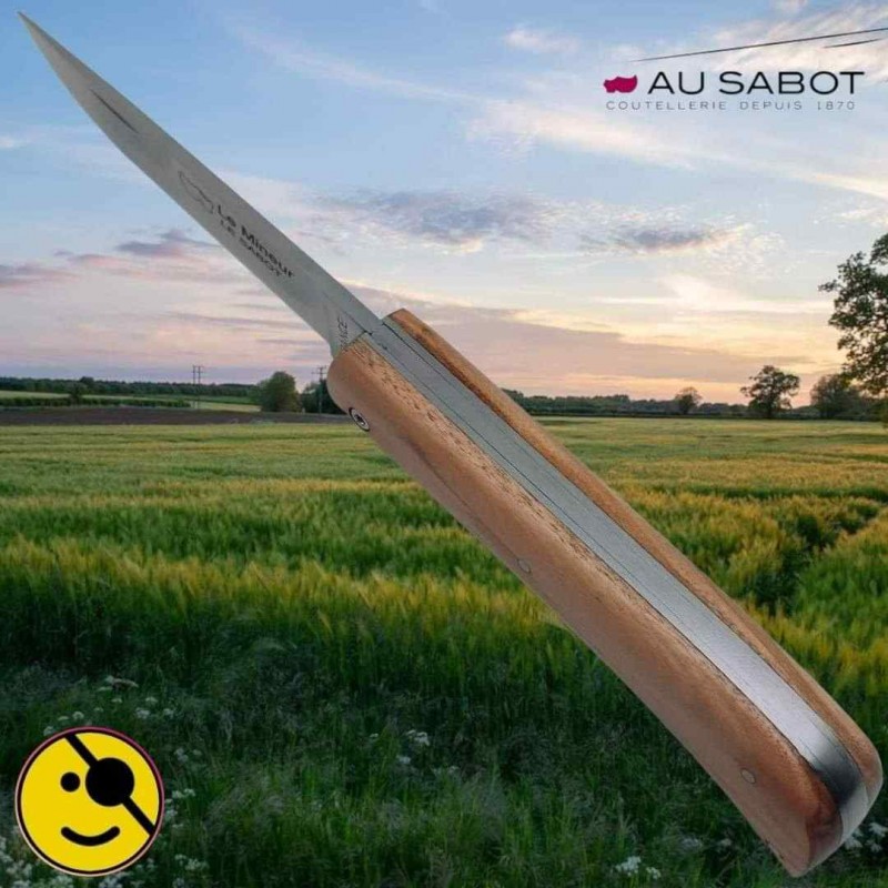 Couteau pliant Au Sabot Le Mineur olivier