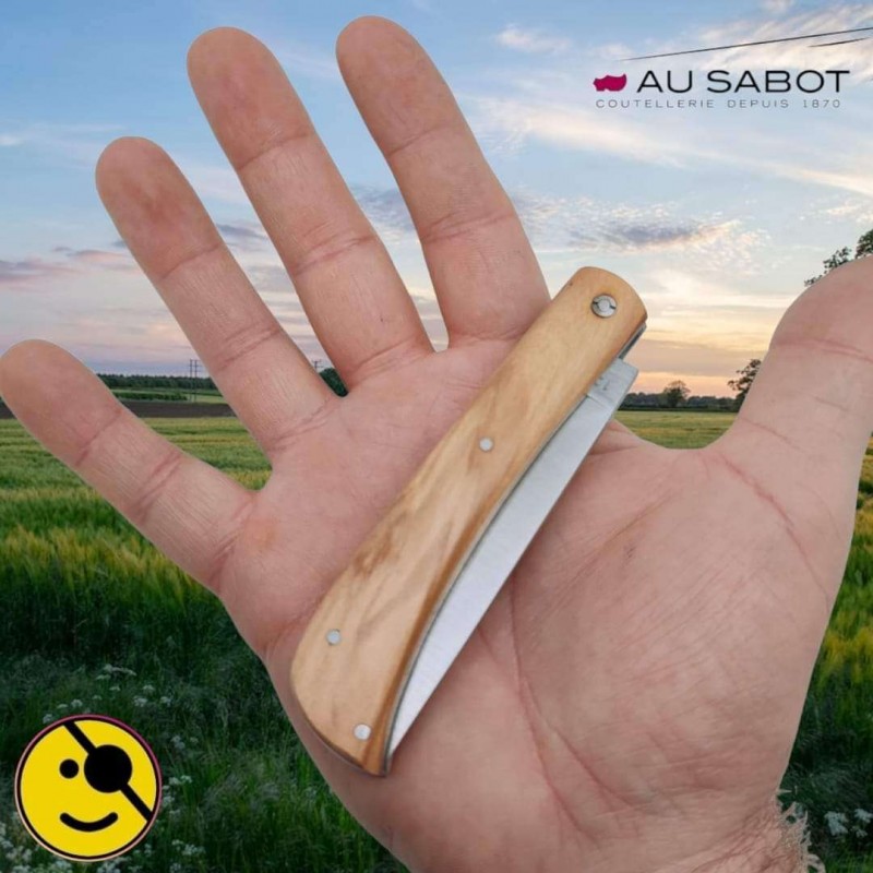 Couteau pliant Au Sabot Le Mineur olivier