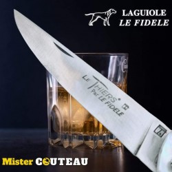 Couteau pliant Thiers par Le Fidèle nacre 18 cm