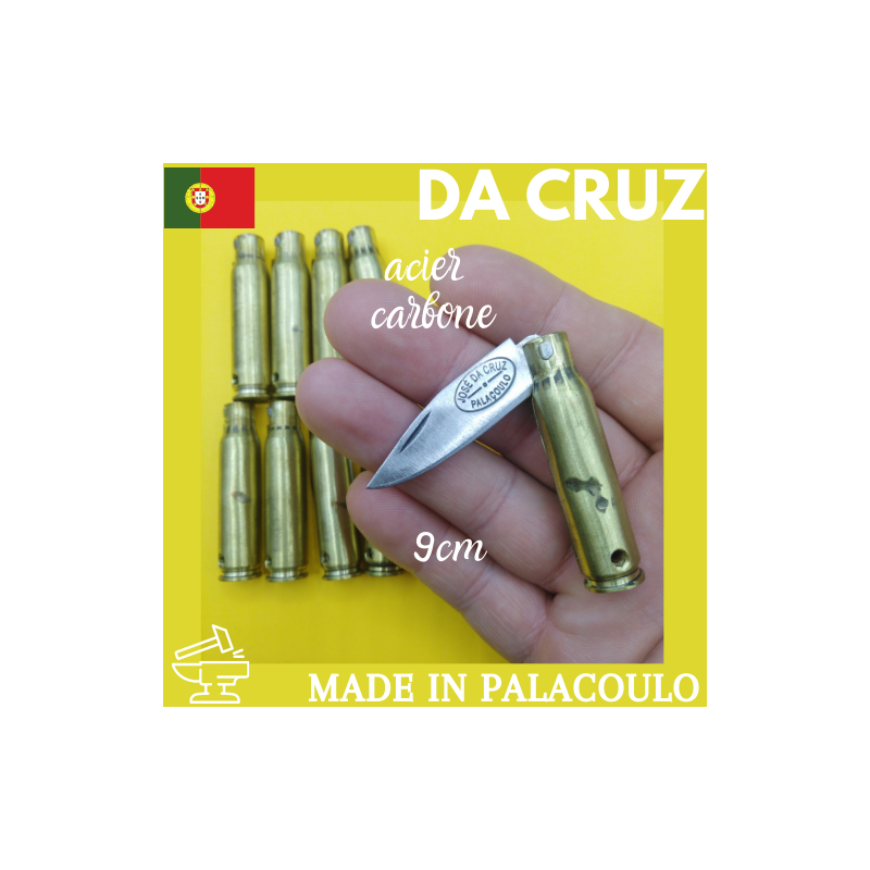 Couteau balle douille jose da cruz