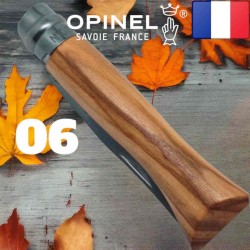 Couteau pliant OPINEL 06 olivier inox 16.5cm