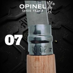 Couteau OPINEL 07 manche hetre lame inox  / 18cm