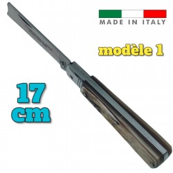 Couteau Fraraccio PCF permesso della legge corne antique mitre INOX 17 cm modèle 1