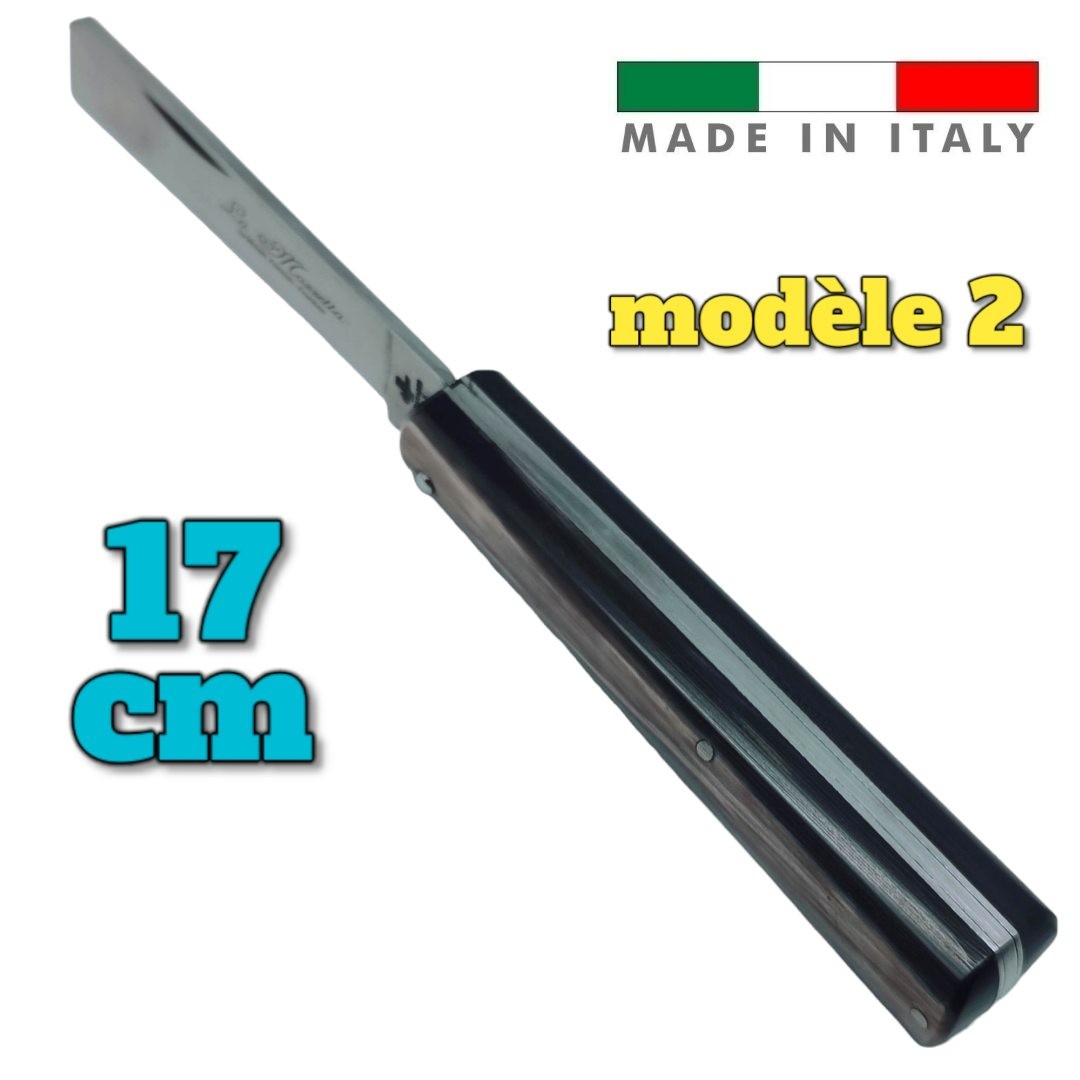 Couteau Fraraccio PCF mozzetta corne plein manche 17 cm modèle 2