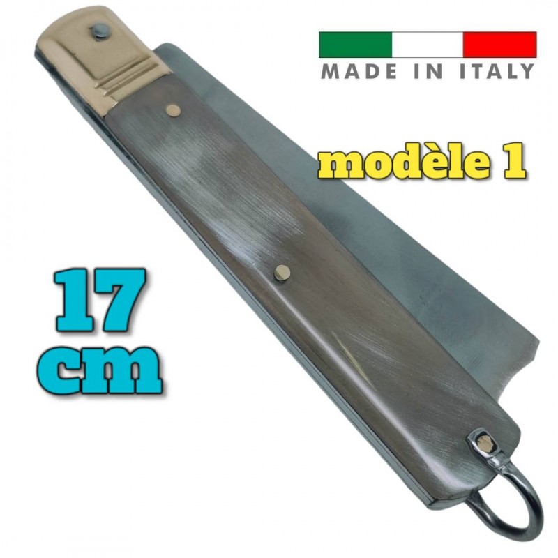 Couteau Fraraccio PCF permesso della legge corne mitre laiton 17 cm modèle 1