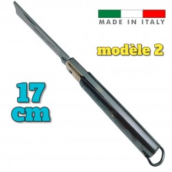 Couteau Fraraccio PCF permesso della legge corne mitre laiton 17 cm modèle 2