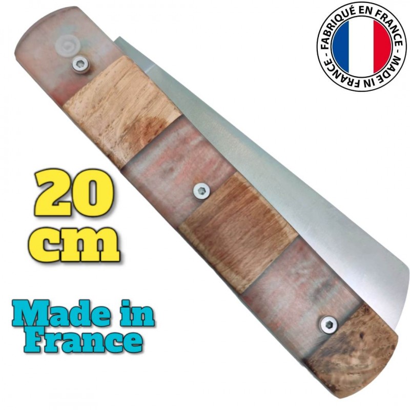 Couteau  20/20 Le Fidèle design bois résine