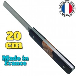 Couteau  20/20 Le Fidèle design olivier ébène pièce unique modèle 1
