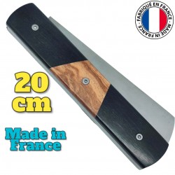 Couteau  20/20 Le Fidèle design olivier ébène pièce unique modèle 2