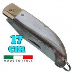 Couteau italien Fraraccio PCF Scarperia corne mitre laiton 17 cm