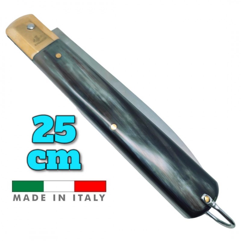 Couteau italien Fraraccio PCF Sfilato corne mitre laiton 25 cm