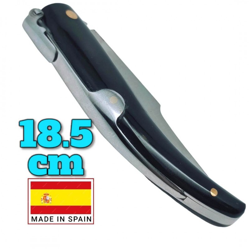Couteau espagnol Cudeman corne de taureau palanquille  18.5cm
