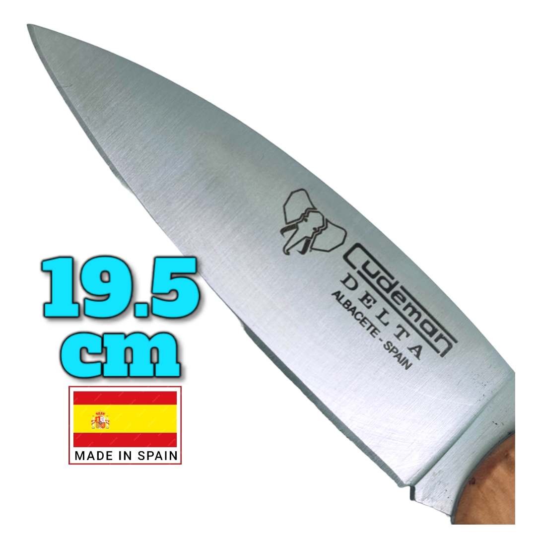 Couteau espagnol Cudeman Berger Delta olivier pompe centrale 20cm