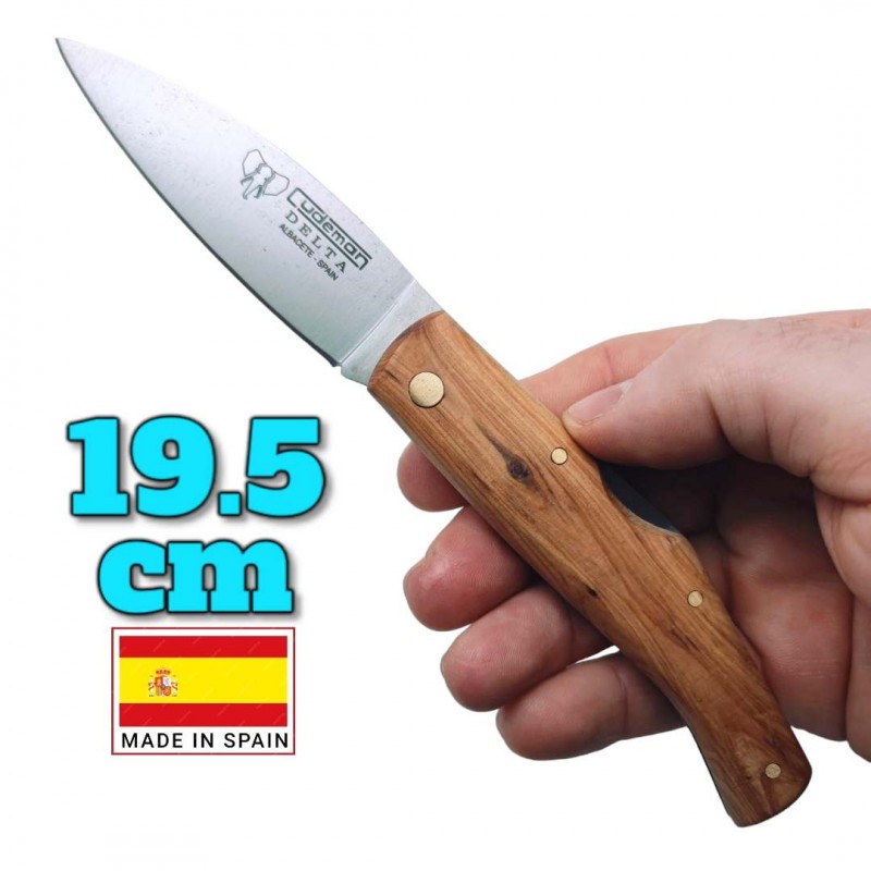 Couteau espagnol Cudeman Berger Delta genévrier pompe centrale 20cm