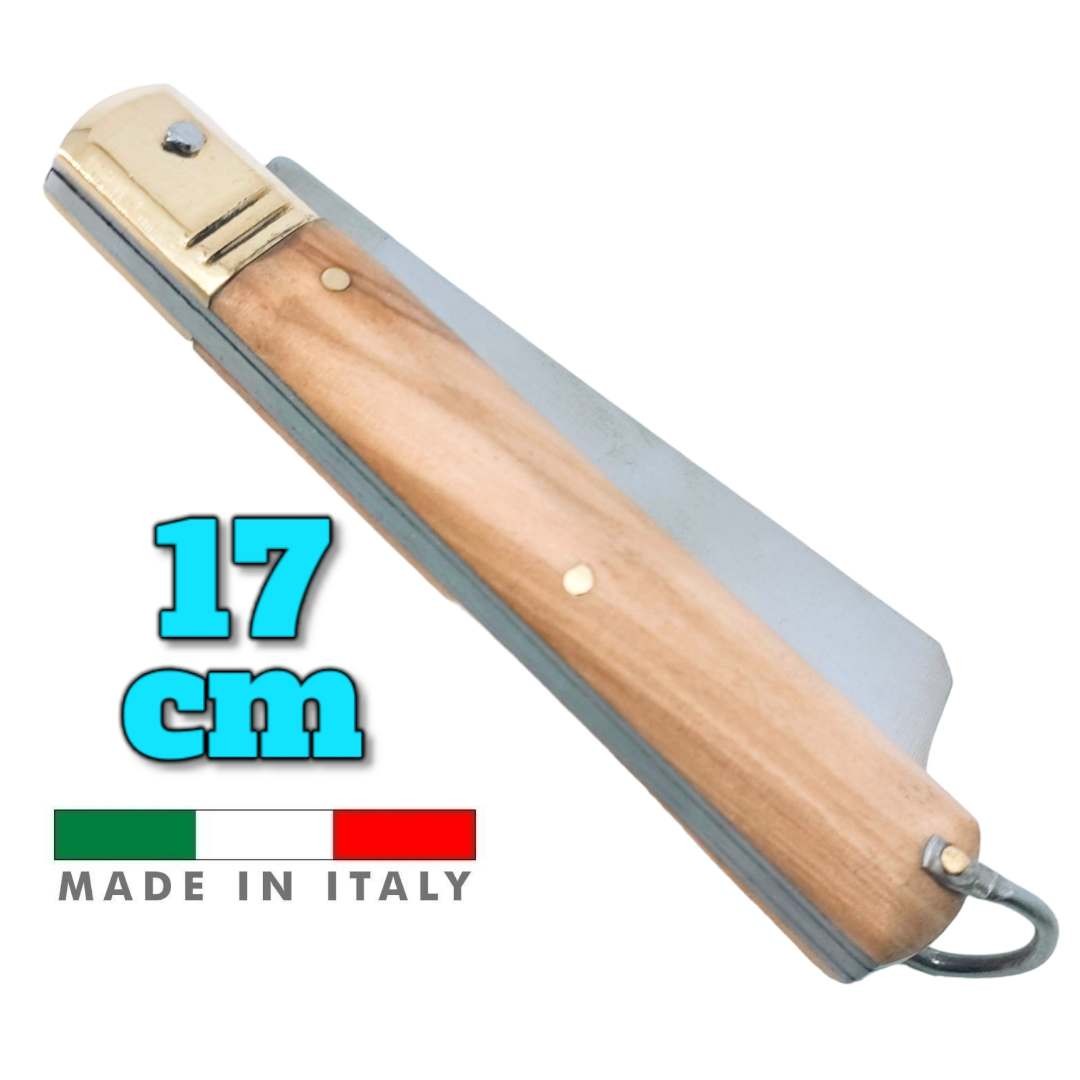 Couteau italien Fraraccio PCF permesso dalla legge olivier mitre laiton 17 cm