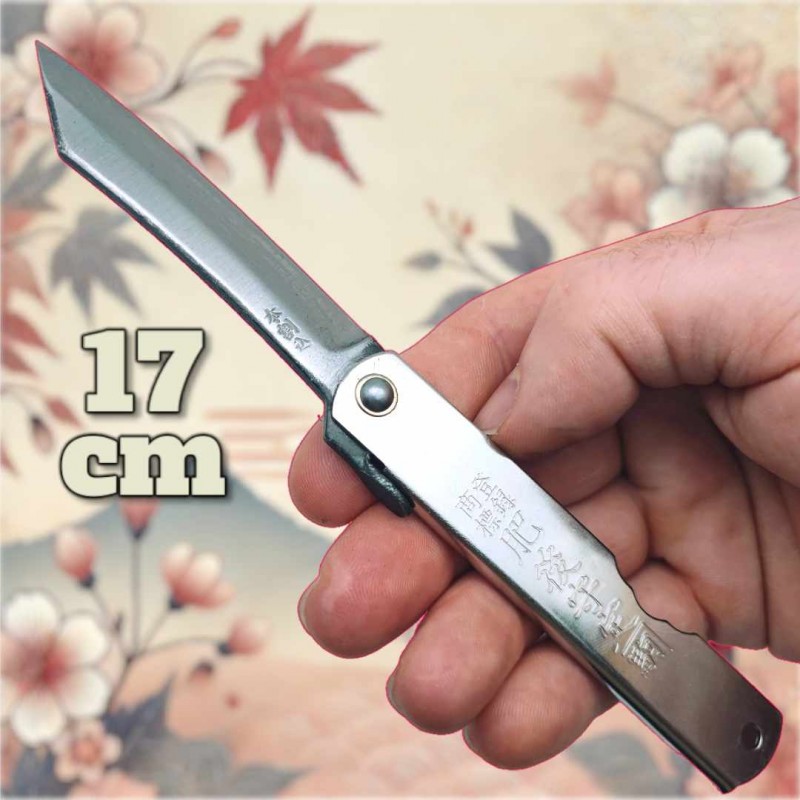 Higonokami 17cm manche inox