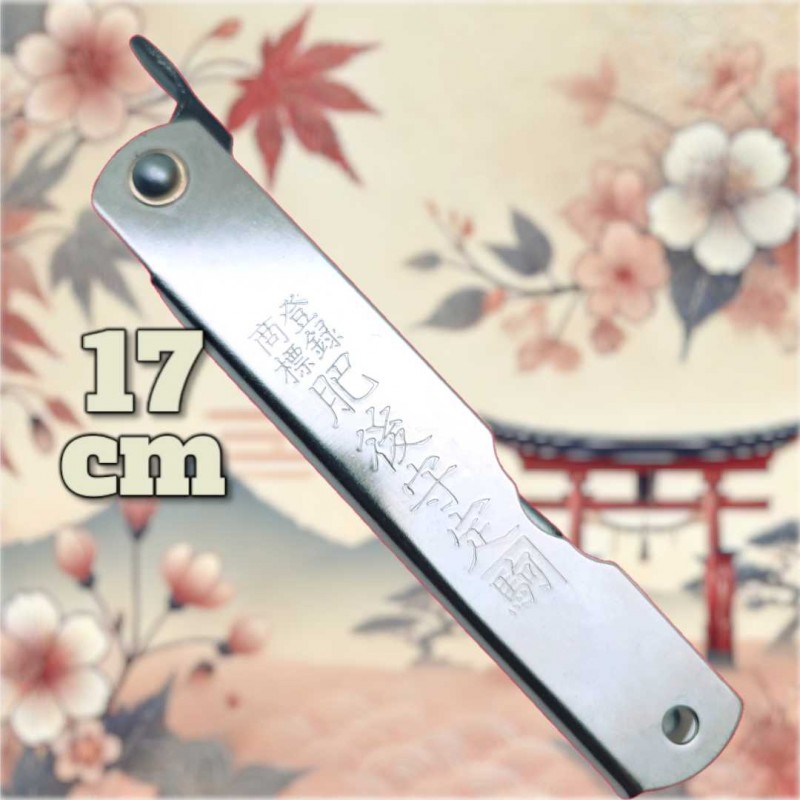 Higonokami 17cm manche inox